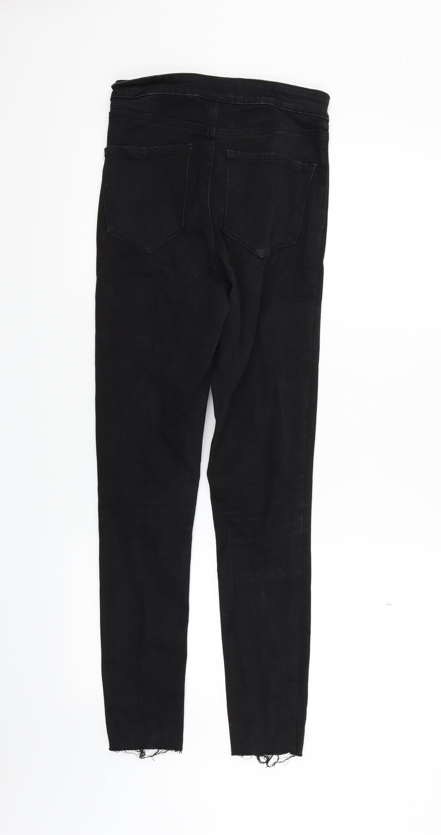 deniem co Womens Black   Skinny Jeans Size 10 L27 in