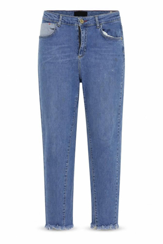 Denim Reserved Womens Blue   Straight Jeans Size 14 L25 in