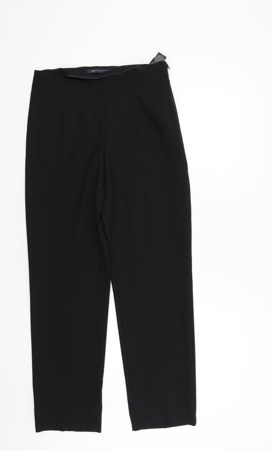 Marks and Spencer Womens Black   Trousers  Size 8 L27 in