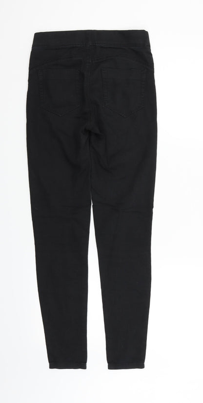 Preloved deniem & co Womens Black   Trousers  Size 6 L27 in - Back