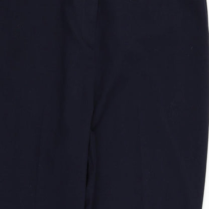 Mia Moda Womens Blue   Trousers  Size 16 L31 in