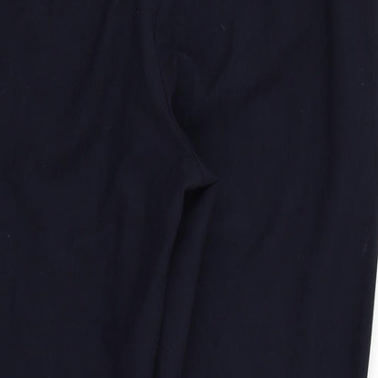 Mia Moda Womens Blue   Trousers  Size 16 L31 in