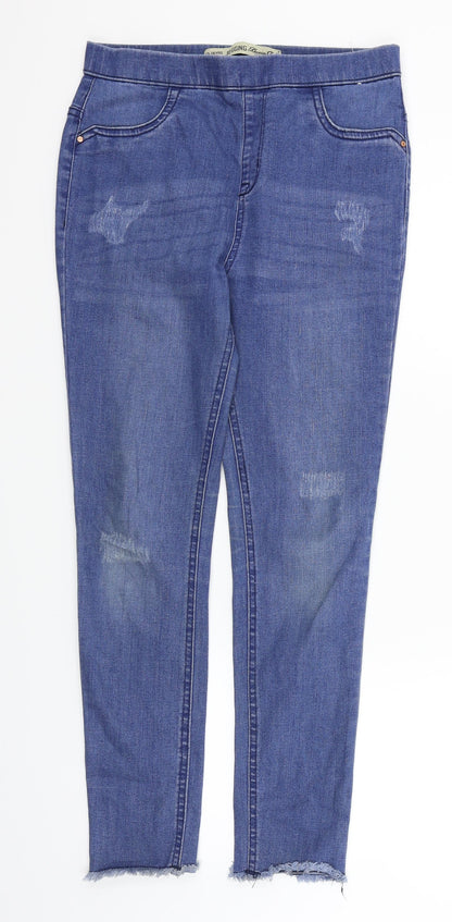 Denim & Co. Girls Blue   Skinny Jeans Size 13-14 Years