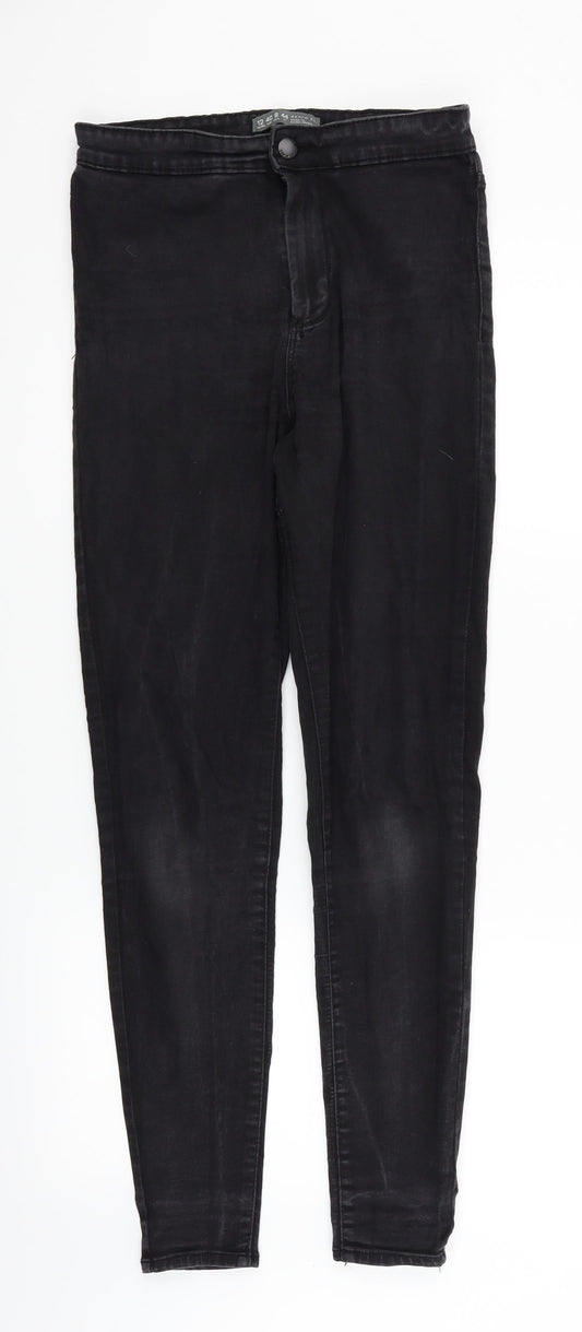 deniem & co Womens Black   Skinny Jeans Size 12 L30 in
