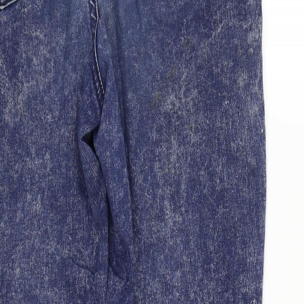 deniem & co Womens Blue   Straight Jeans Size 10 L28 in