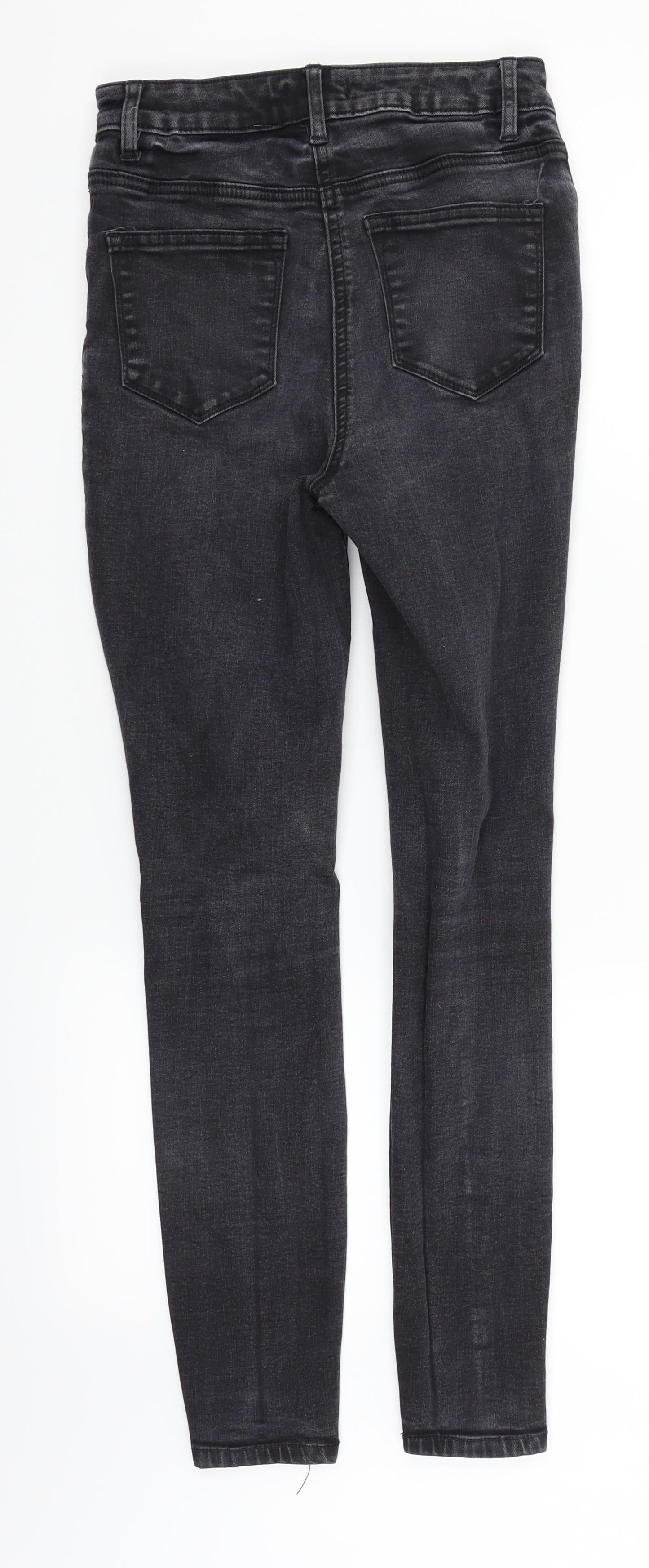 Papaya Womens Black   Straight Jeans Size 8 L26 in