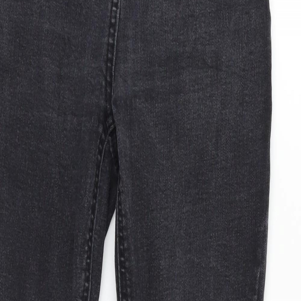 Papaya Womens Black   Straight Jeans Size 8 L26 in