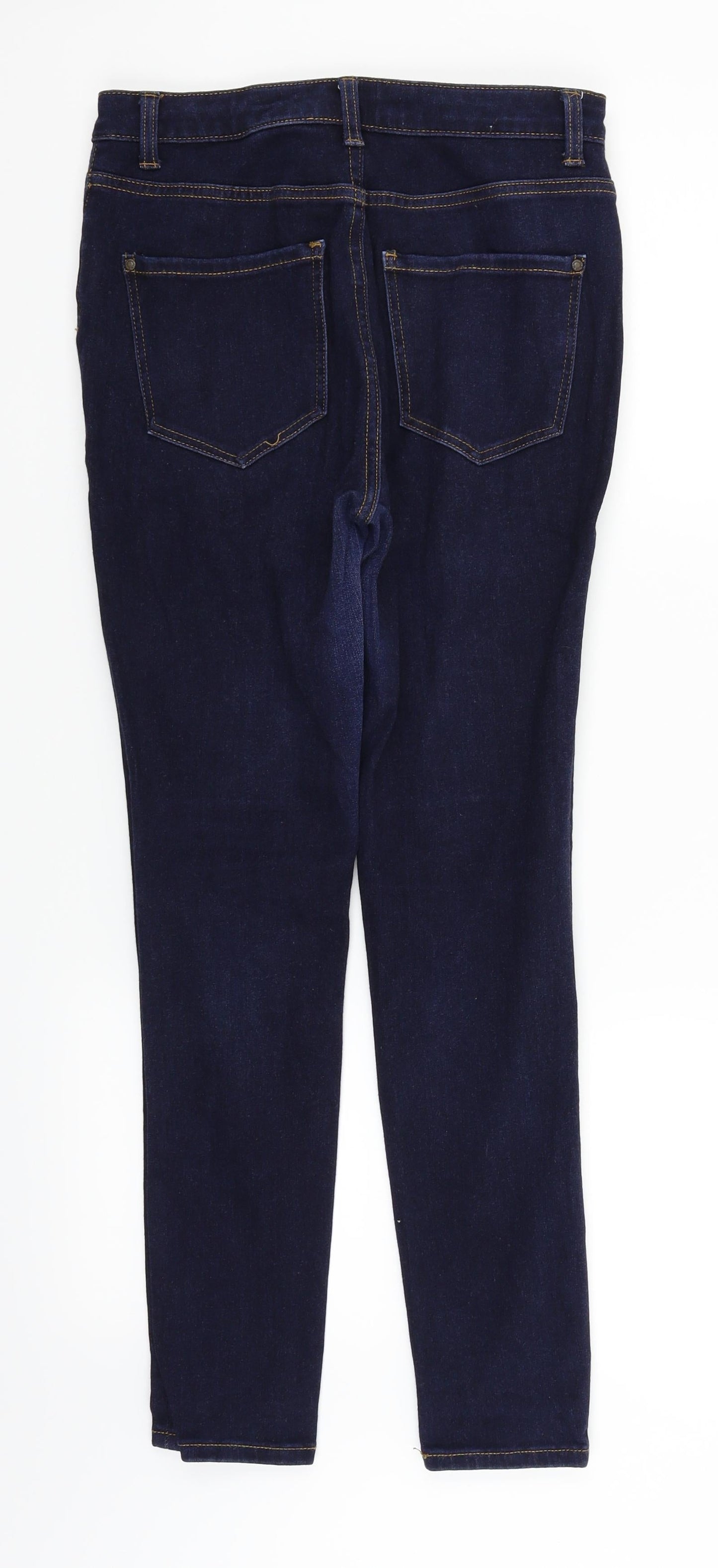 deniem & co Womens Blue   Straight Jeans Size 12 L30 in