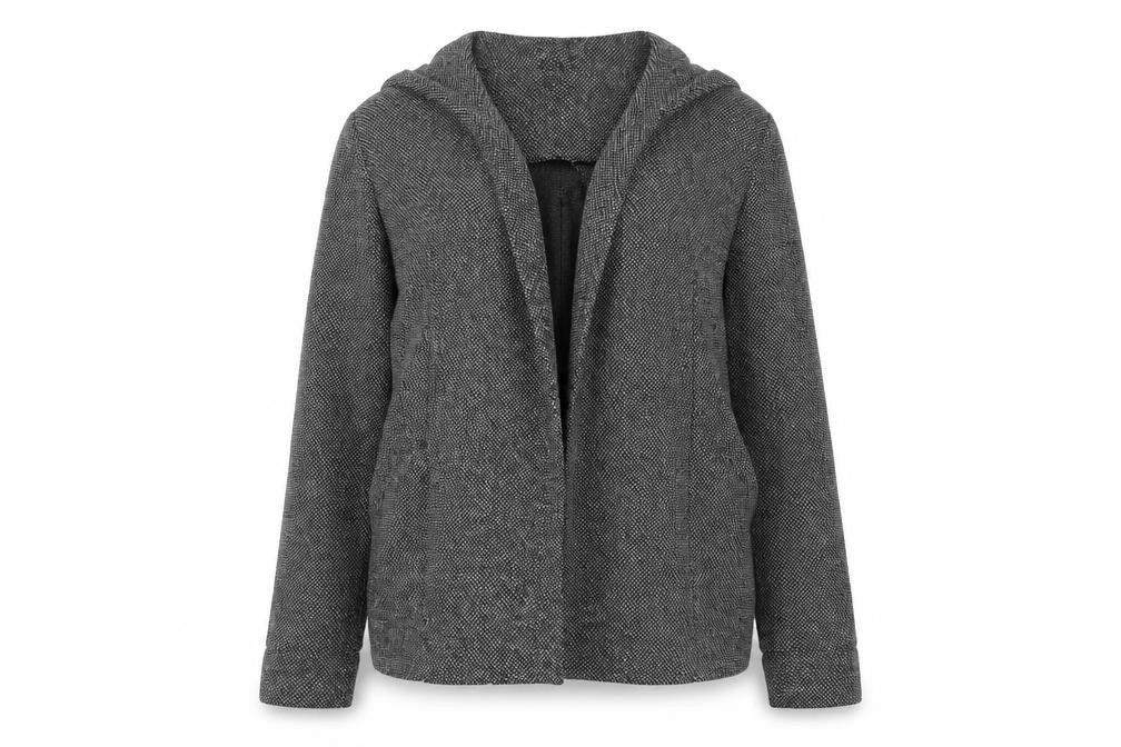 New Look Womens Grey   Jacket Coatigan Size 12