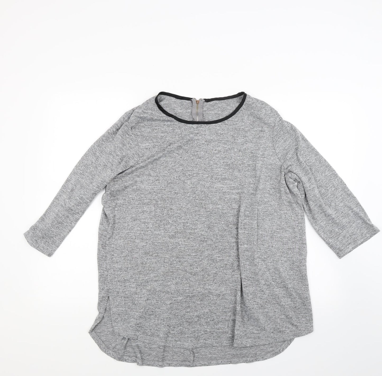 Primark Womens Grey  Knit Pullover Jumper Size XL