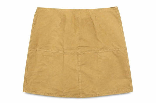 Marks & Spencer Womens Yellow   Mini Skirt Size 34 in