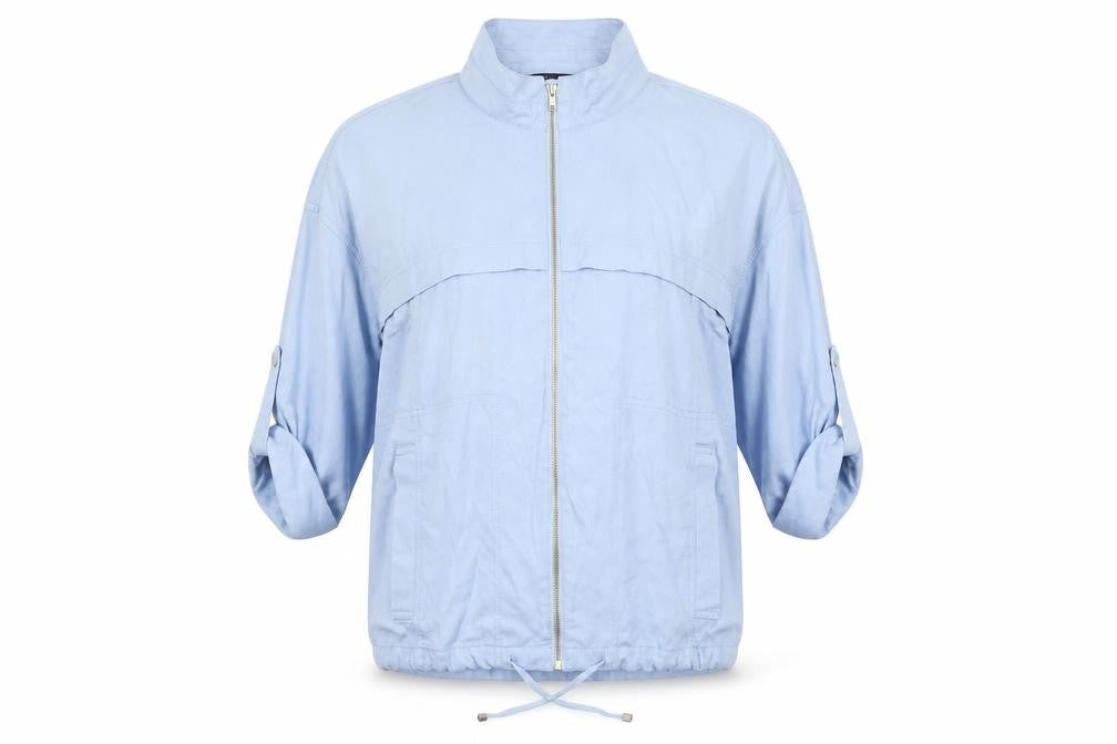Marks and Spencer Womens Blue  Denim Jacket Coat Size 10
