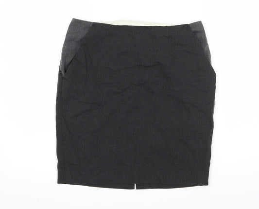 NEXT Womens Green Polka Dot  A-Line Skirt Size 8