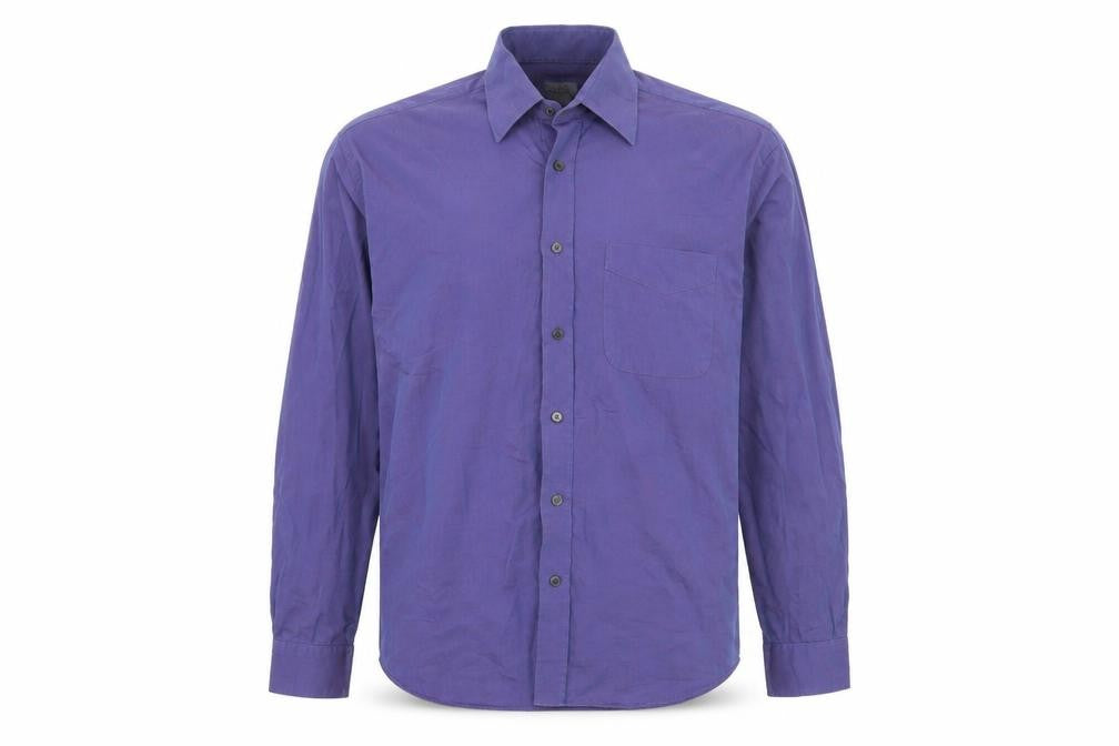 Tesco Mens Purple    Button-Up Size 15