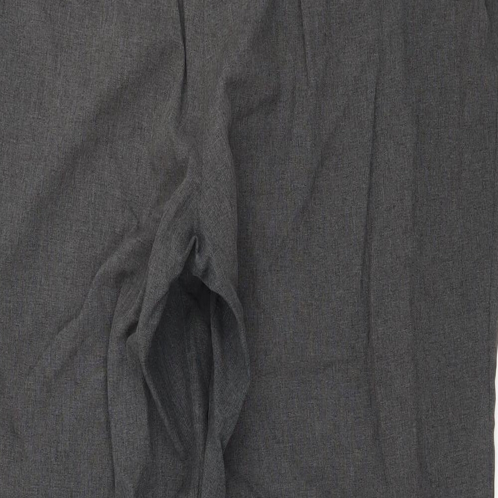 Papaya Womens Grey   Trousers  Size 18 L27 in