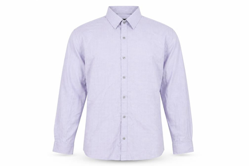 Connor Mens Purple    Button-Up Size M