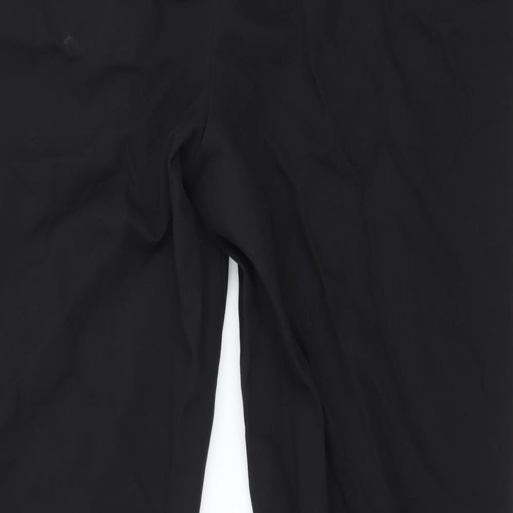 Nutmeg Womens Black   Trousers  Size 14 L29 in