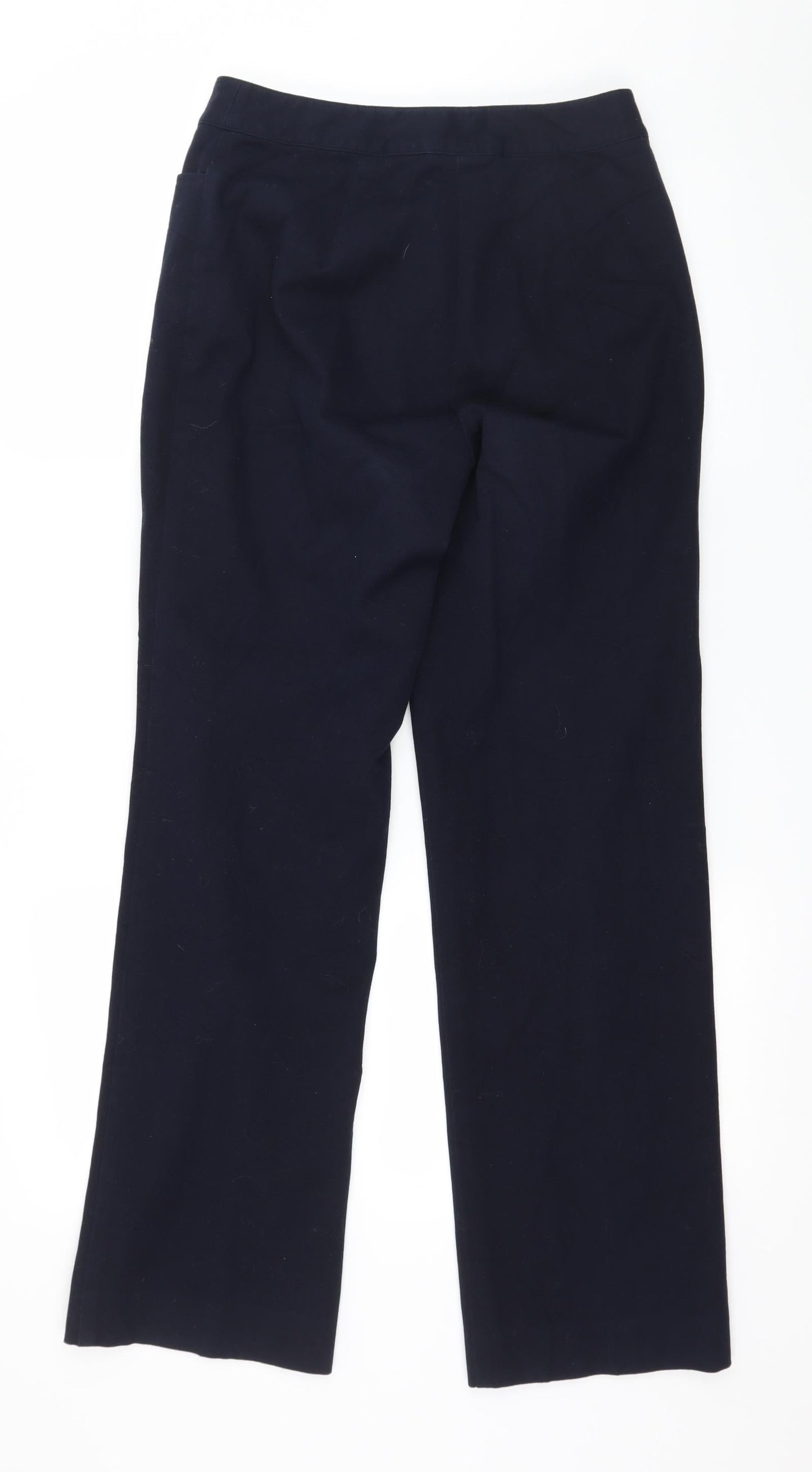 Classique Womens Blue   Trousers  Size 4 L28 in
