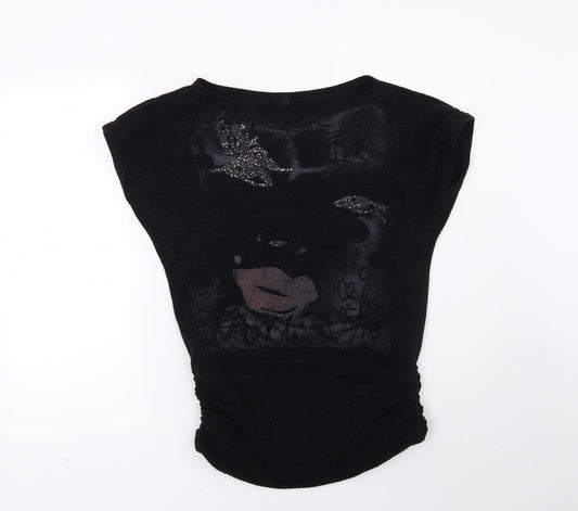 Preworn Womens Black   Pullover Jumper Size 12