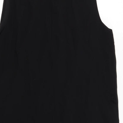 Brand and care label for Atmosphere women’s black shift, size UK 14