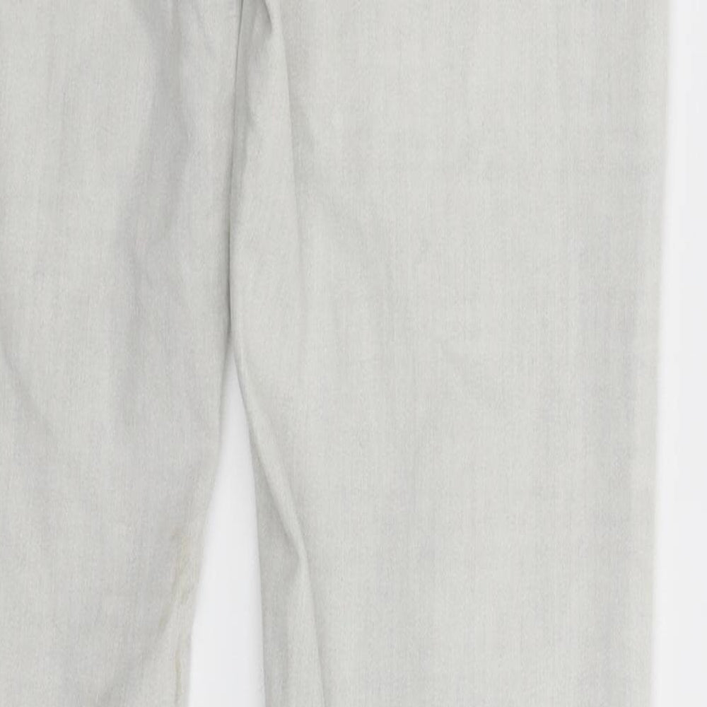 Denim Co Womens Grey  Denim Jegging Jeans Size 12 L30 in