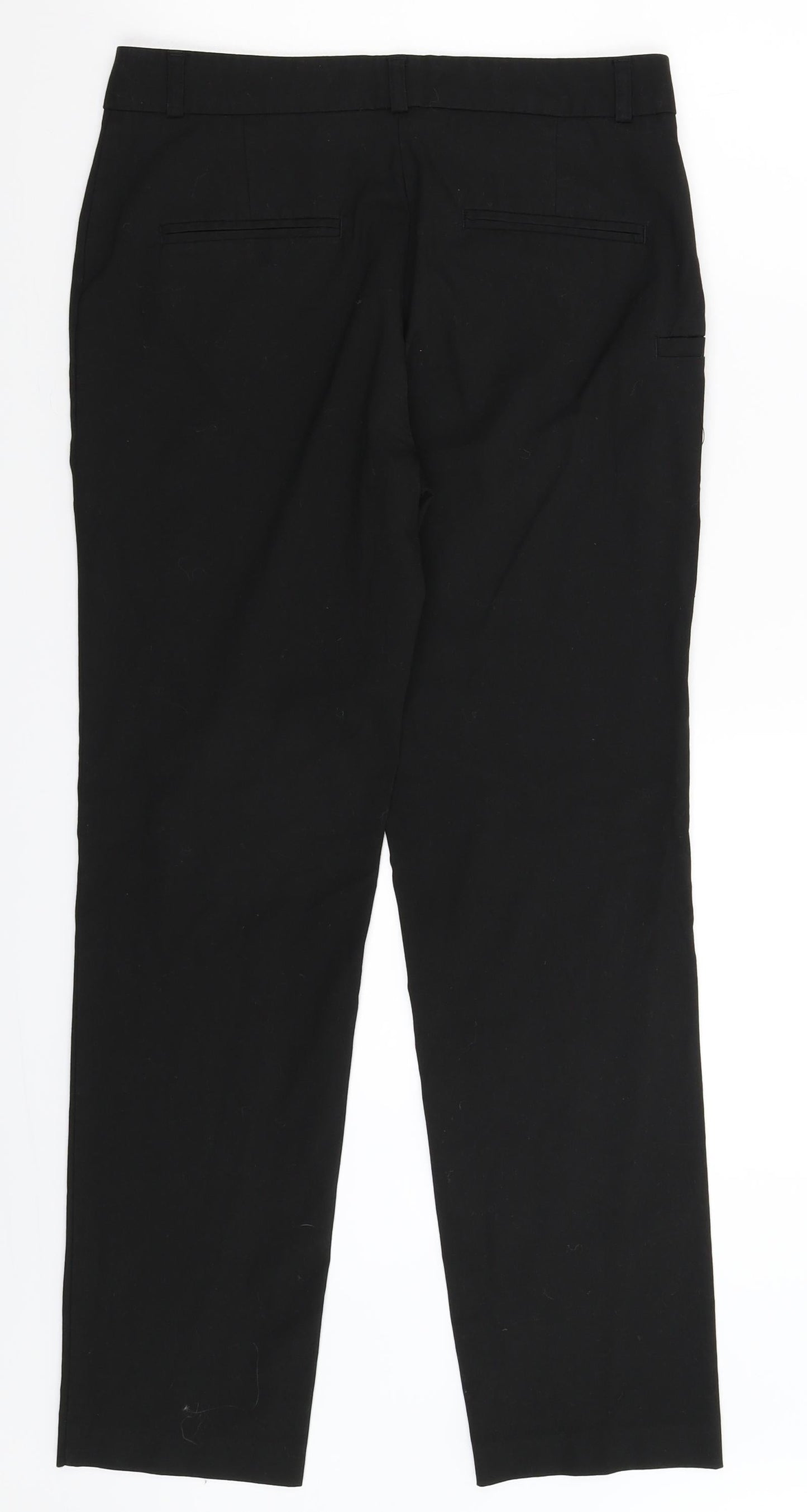 Marks and Spencer Womens Black   Trousers  Size 6 L29 in