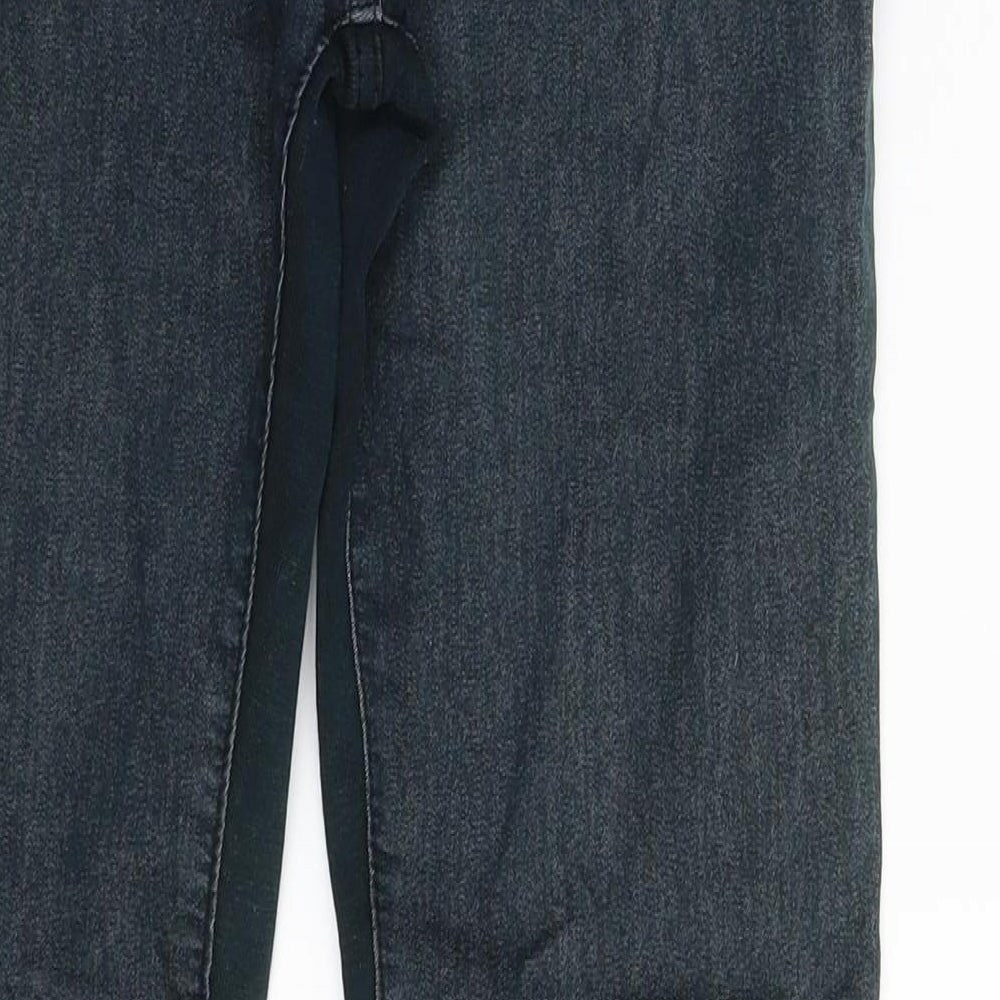 Zara Womens Green  Denim Skinny Jeans Size M L27 in