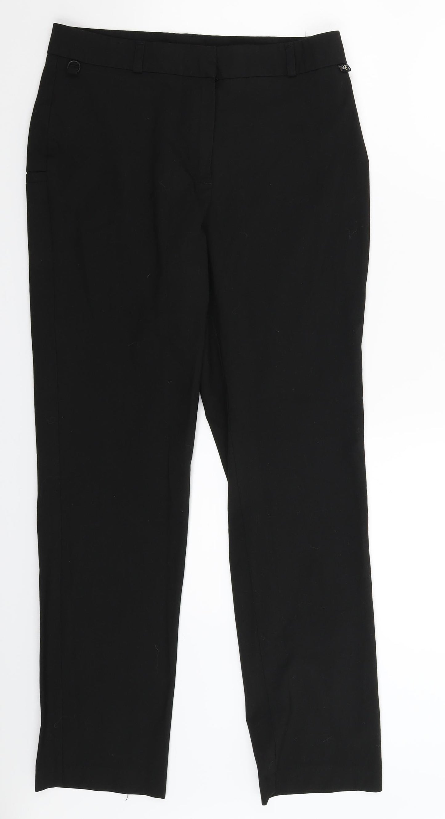 Incorporatewear Womens Black   Trousers  Size 6 L28 in