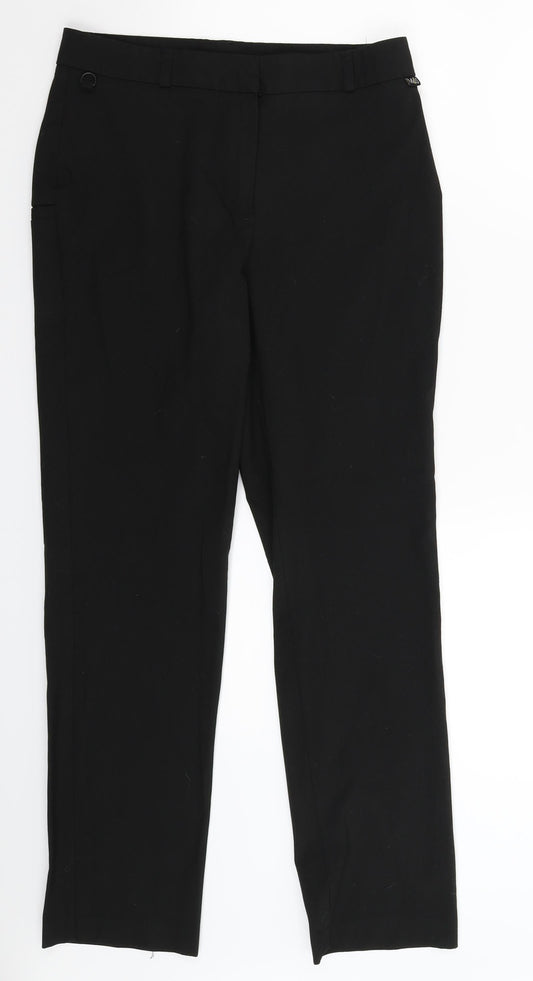 Incorporatewear Womens Black   Trousers  Size 6 L28 in