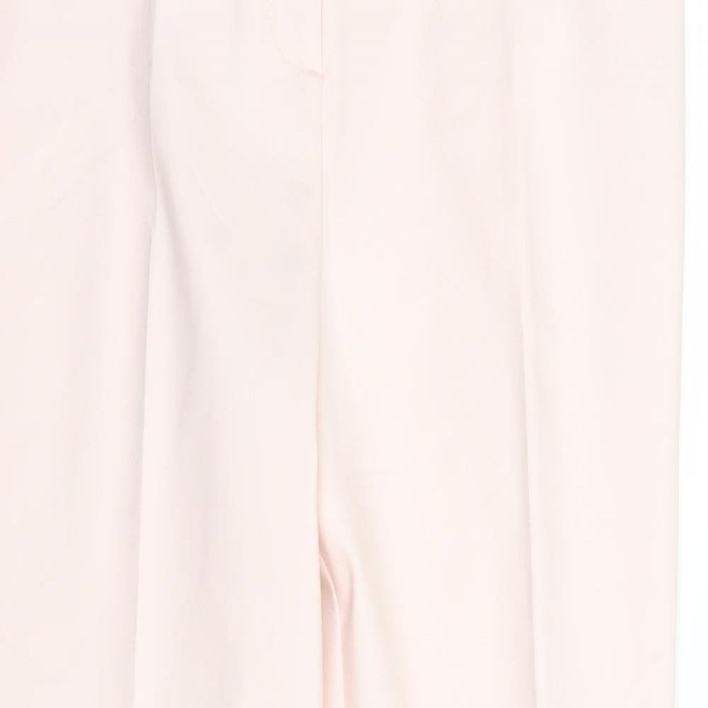 Papaya Womens Pink   Trousers  Size 12 L26 in