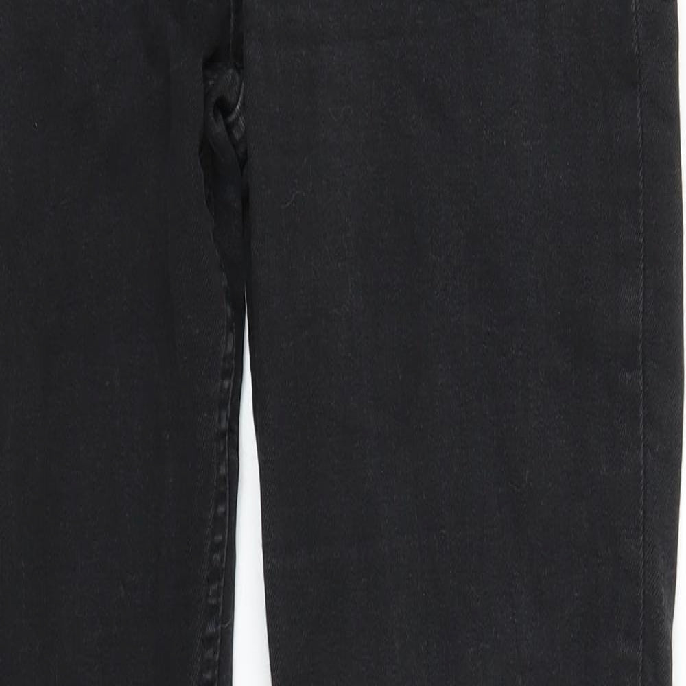 Preworn Womens Black  Denim Jegging Jeans Size M L30 in