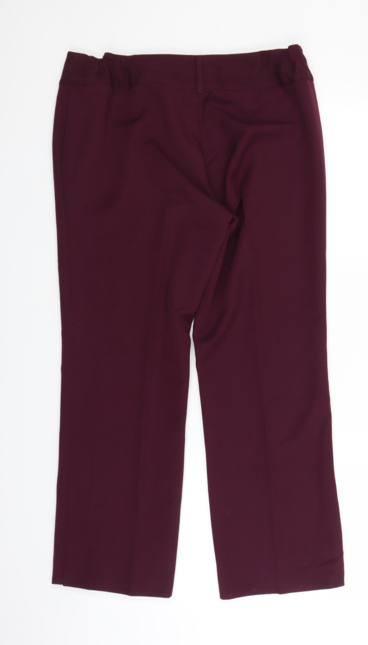 MARISOTA Womens Purple   Trousers  Size 34 in L26 in