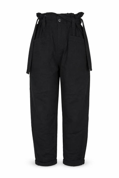 Preworn Womens Black   Trousers  Size 8 L20 in