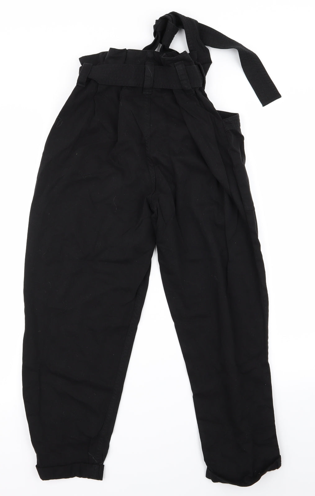 Preworn Womens Black   Trousers  Size 8 L20 in