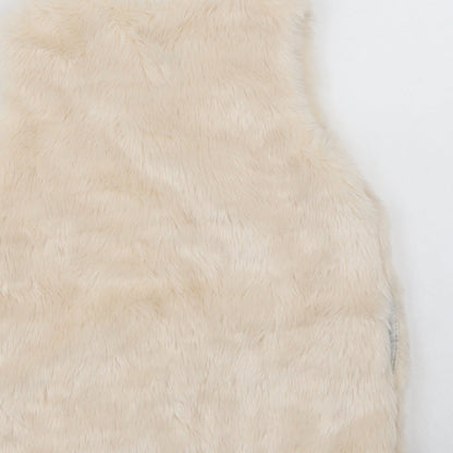 Preloved TU Girls White   Gilet Jacket - Image 5