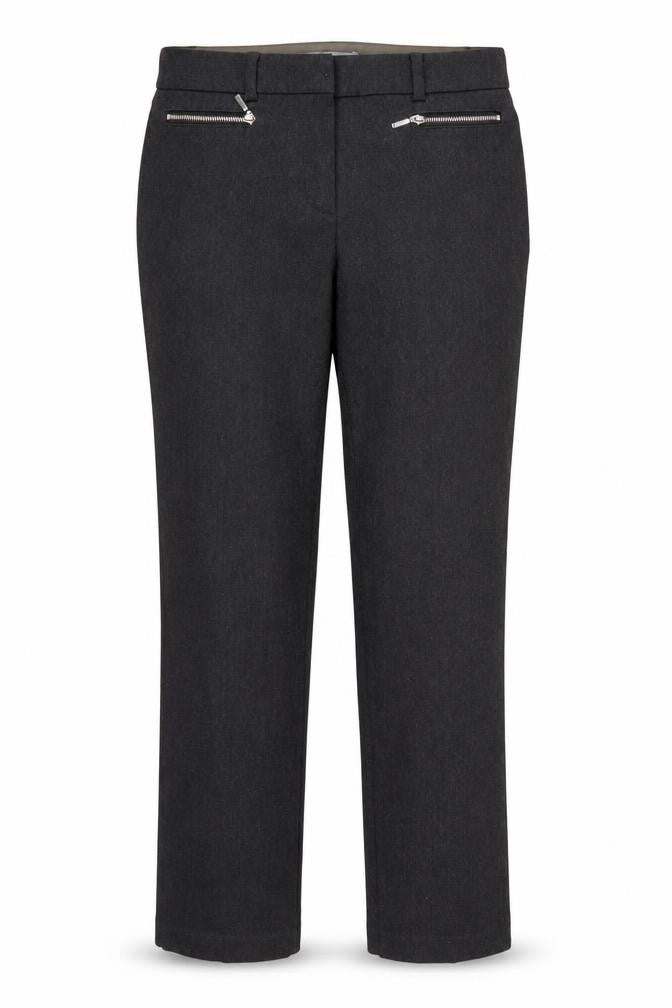 Marks & Spencer Womens Grey   Trousers  Size 8 L28 in