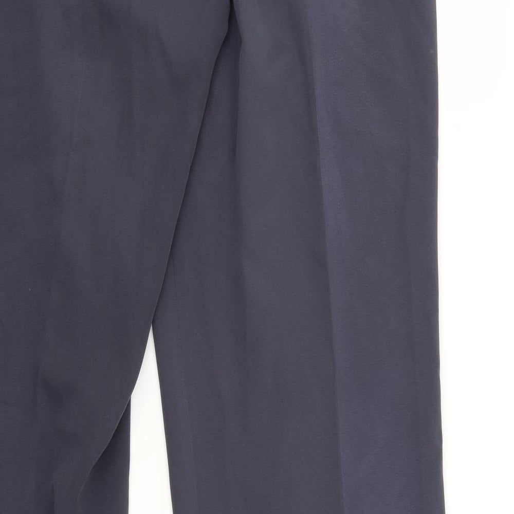 South Womens Grey   Trousers  Size 16 L30 in