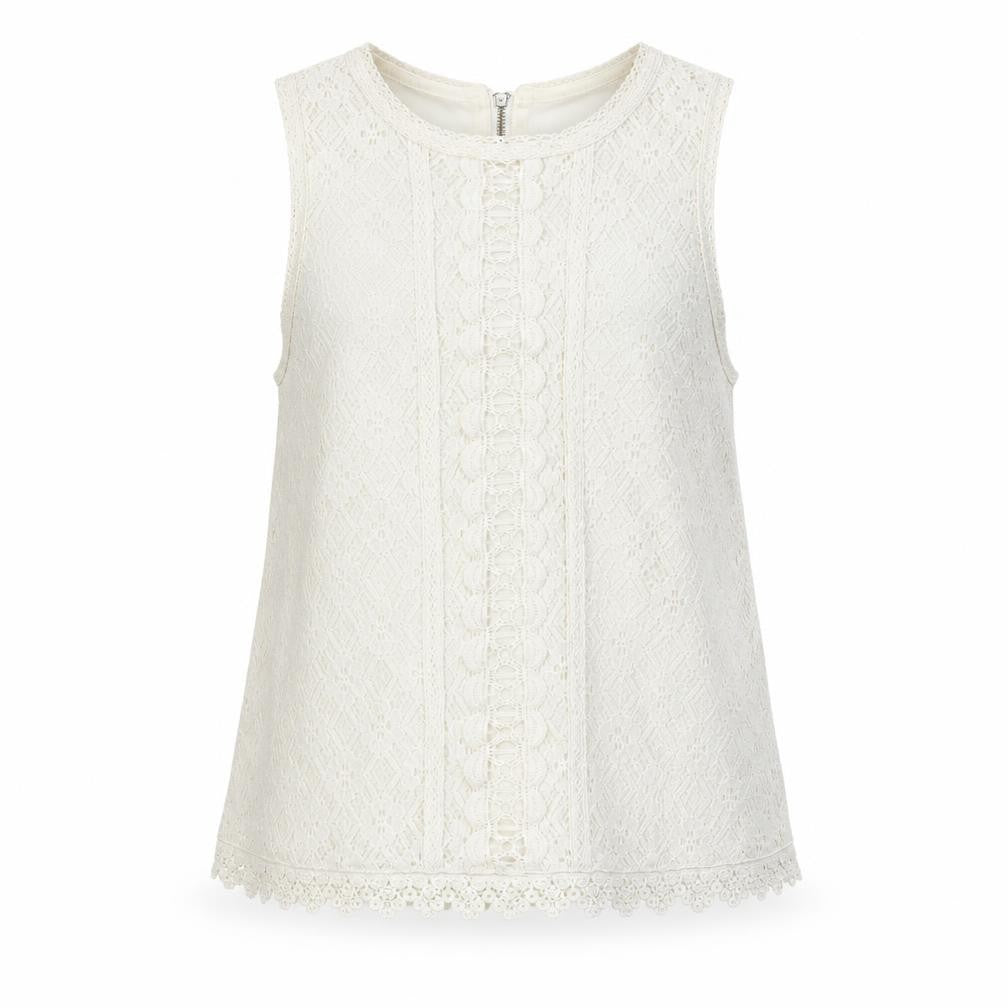 New Look Girls White   Basic Tank Size 12 Years
