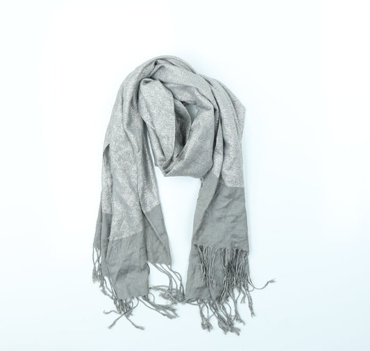 Preworn Womens Silver    Scarf