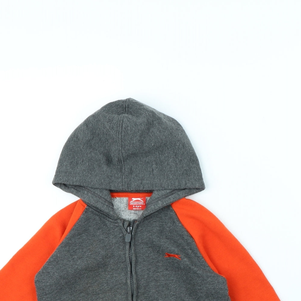 Slazenger Girls Grey   Jacket  Size 4 Years
