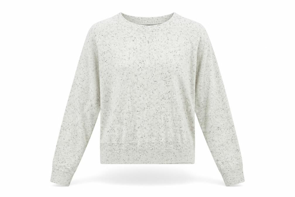 Topshop Womens Grey Polka Dot  Pullover Jumper Size 10