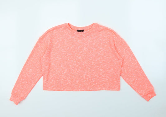 New Look Womens Pink   Pullover Jumper Size S