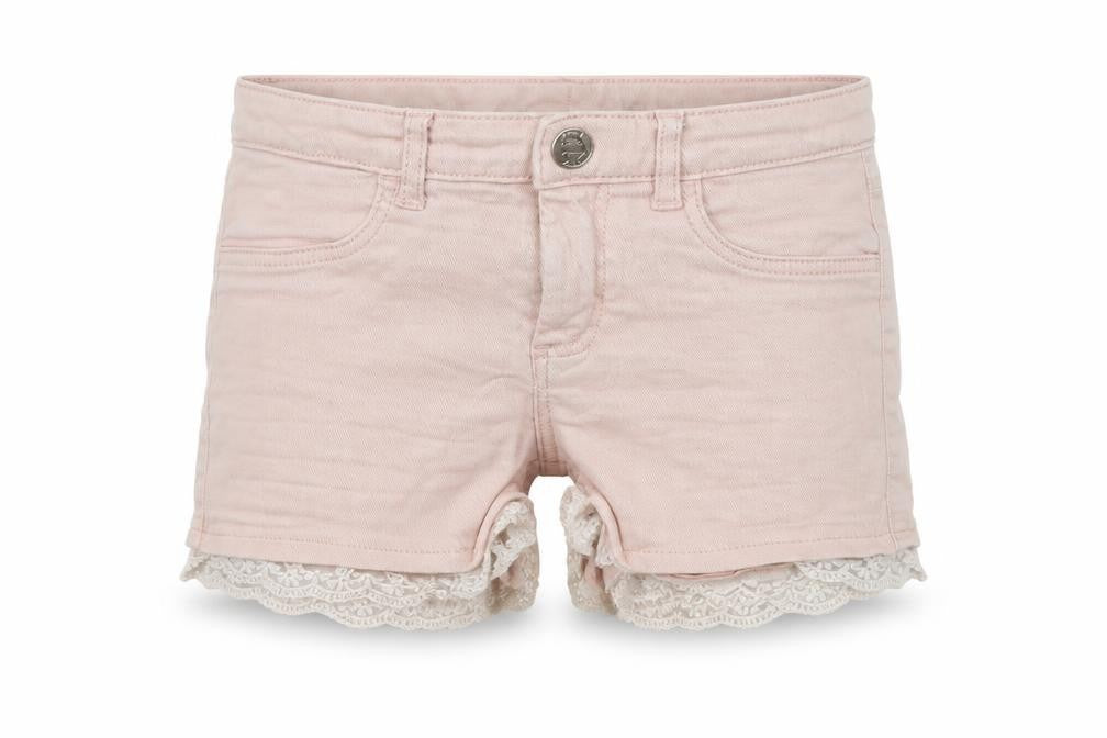 H&M Boys Pink  Denim Cargo Shorts Size 8 Years