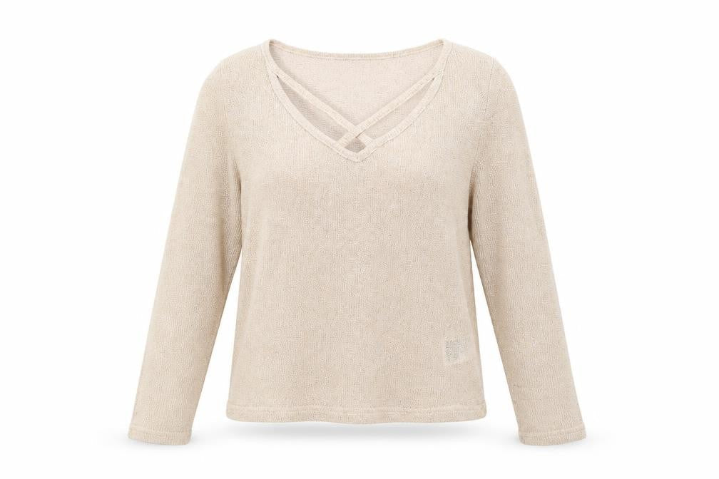 H&M Womens Beige   Pullover Jumper Size L