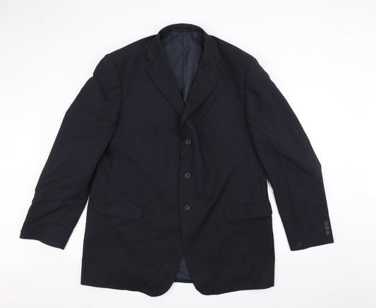 Marks and Spencer Mens Blue   Jacket Suit Jacket Size 46