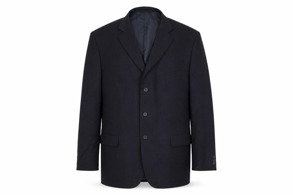 Marks & Spencer Mens Blue   Jacket Suit Jacket Size 46