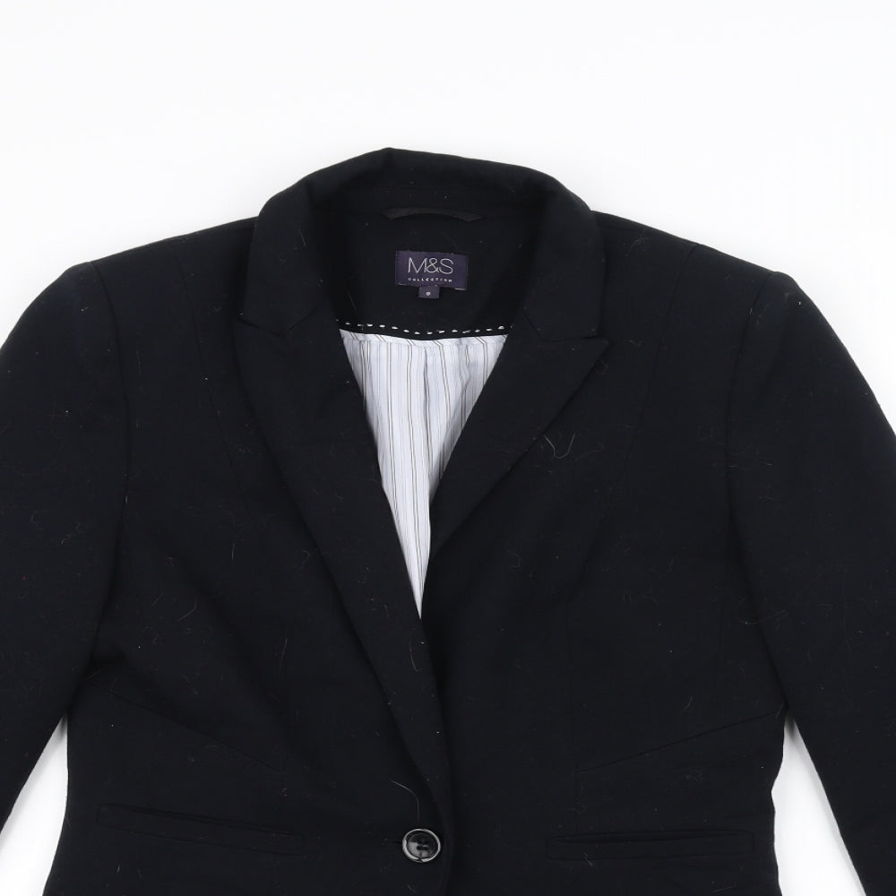 Marks and Spencer Womens Blue   Jacket  Size 8