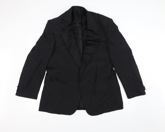Burton Mens Black   Jacket Suit Jacket Size 42