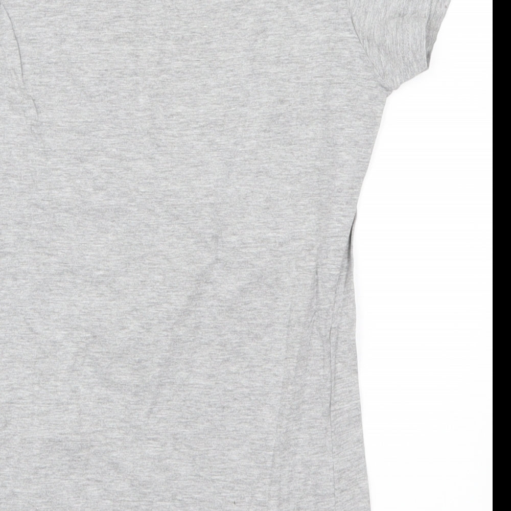 Anvil Womens Grey   Basic T-Shirt Size M  - May The Odds Be Ever In Your Favour Hunger Games
