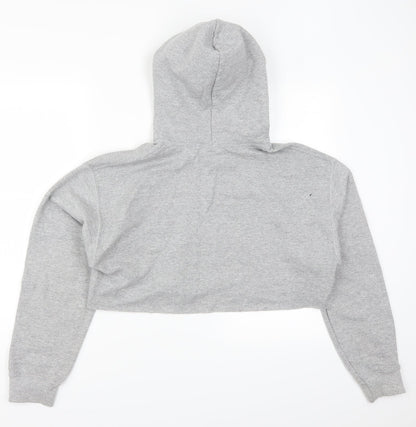 Preloved Gildan Womens Grey   Pullover Hoodie Size M  - Strictly Static - Back